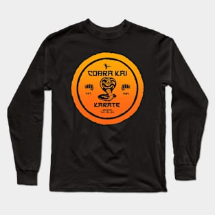 Cobra Kai Badass Dojo Sunset Long Sleeve T-Shirt